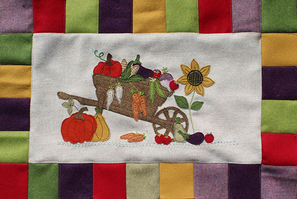 Autumn Trundle, runner or wall hanging sewing pattern 